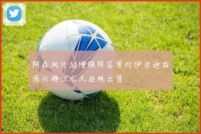 阿森纳计划增强阵容曾对伊尔迪兹感兴趣但尤文拒绝出售